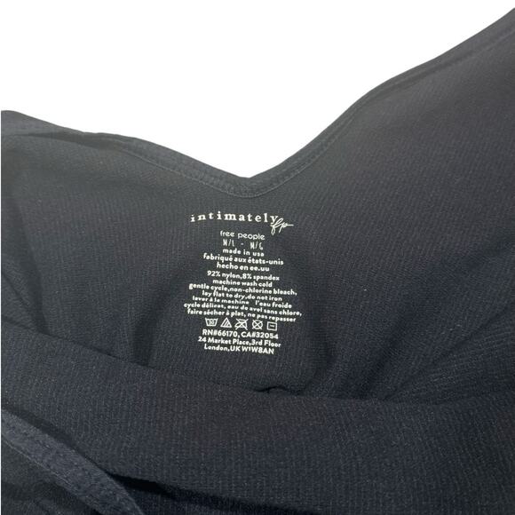 *SOLD* NWT! Free People One To Watch Rib-Knit Romper - Size Medium/Large - Picture 14 of 14